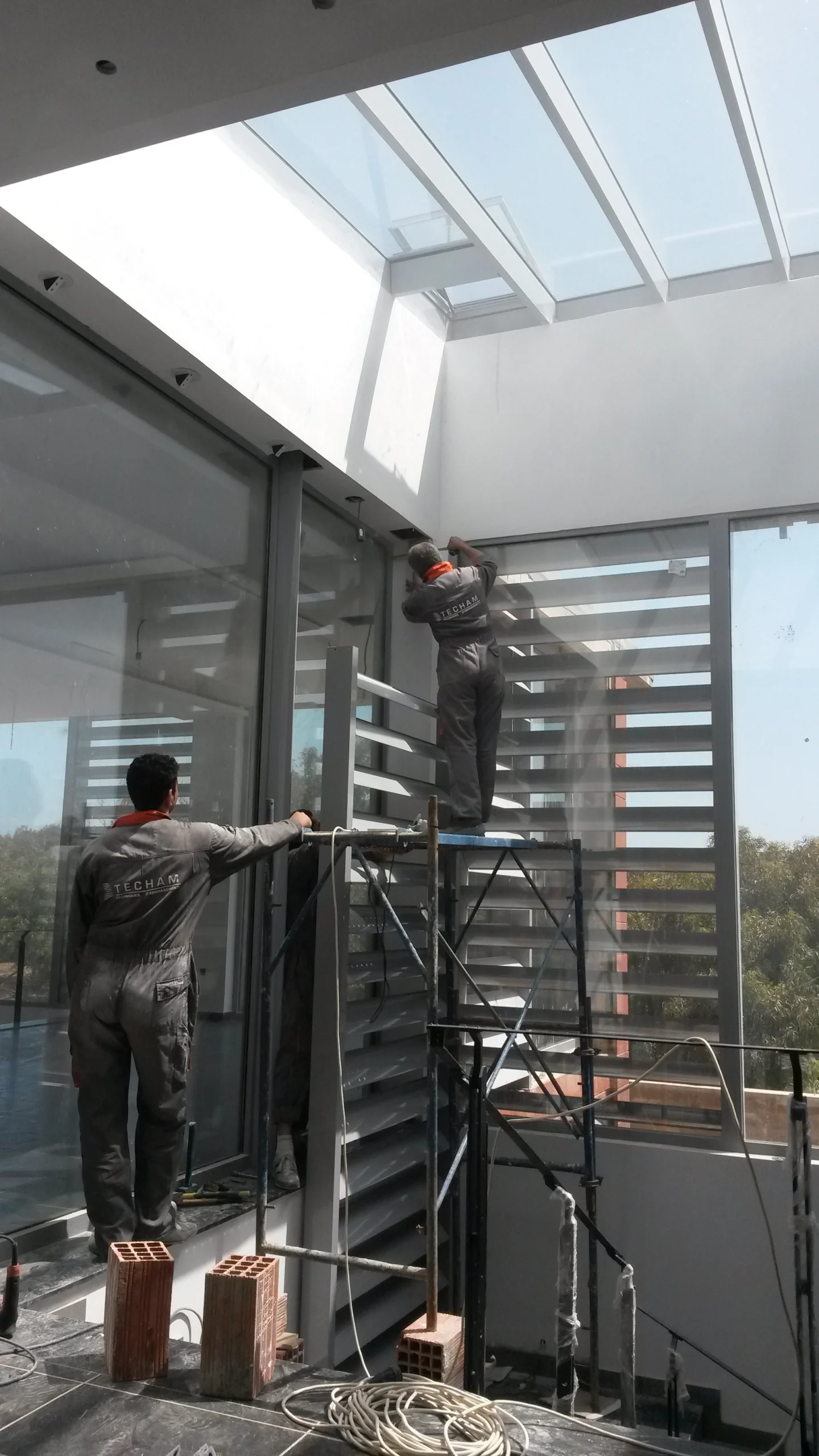 Villa oran, client techam plus